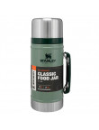 Термос 0.94л STANLEY Classic Legendary, hammertone green, харчовий 