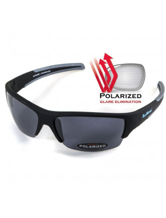 Окуляри BluWater Daytona-1 Polarized, чорні