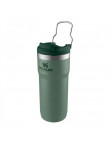 Термогорня 0.47л STANLEY Classic TwinLock Hammertone Green