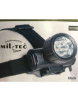 Ліхтарик налобний MIL-TEC 12 LED, чорний