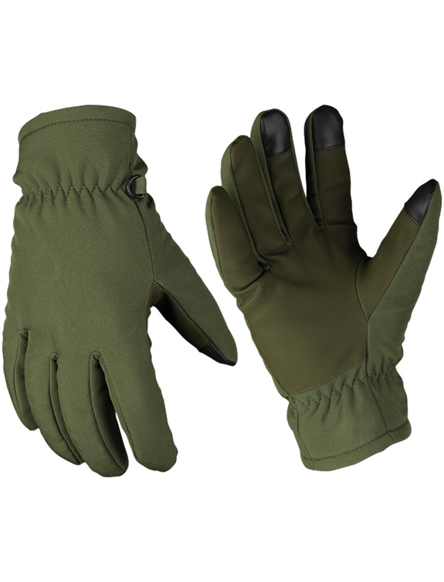 Рукавиці MIL-TEC Soft Shell Thinsulate, олива