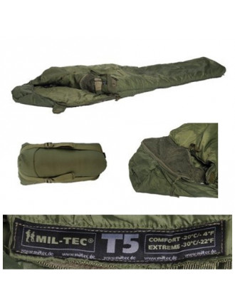 Спальний мішок MIL-TEC Tactical 4, олива