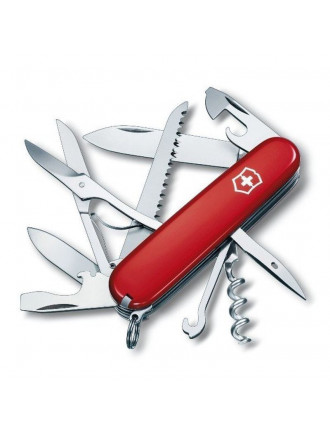 Ніж Victorinox Huntsman, 91 мм, 15 предметів, червоний