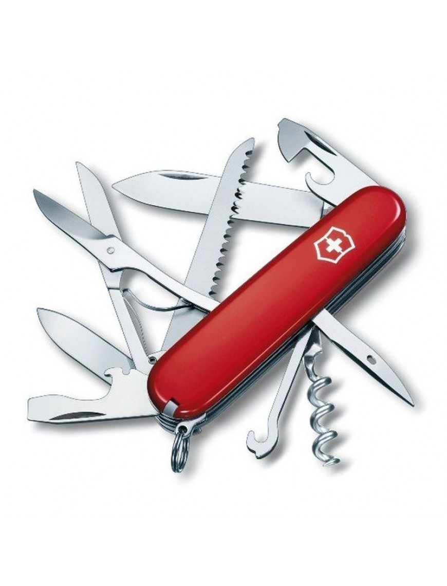 Ніж Victorinox Huntsman, 91 мм, 15 предметів, червоний