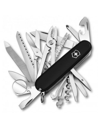 Ніж Victorinox Swisschamp, 91 мм, 33 предмети, чорний