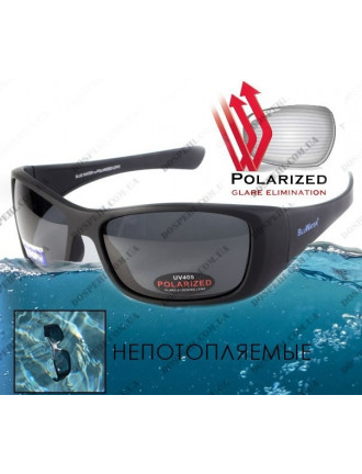 Окуляри BluWater Paddle Polarized, чорні