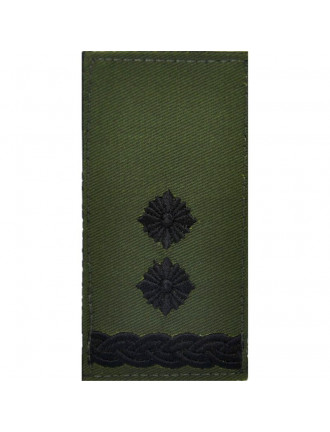 Погон НГУ, олива,  підполковник