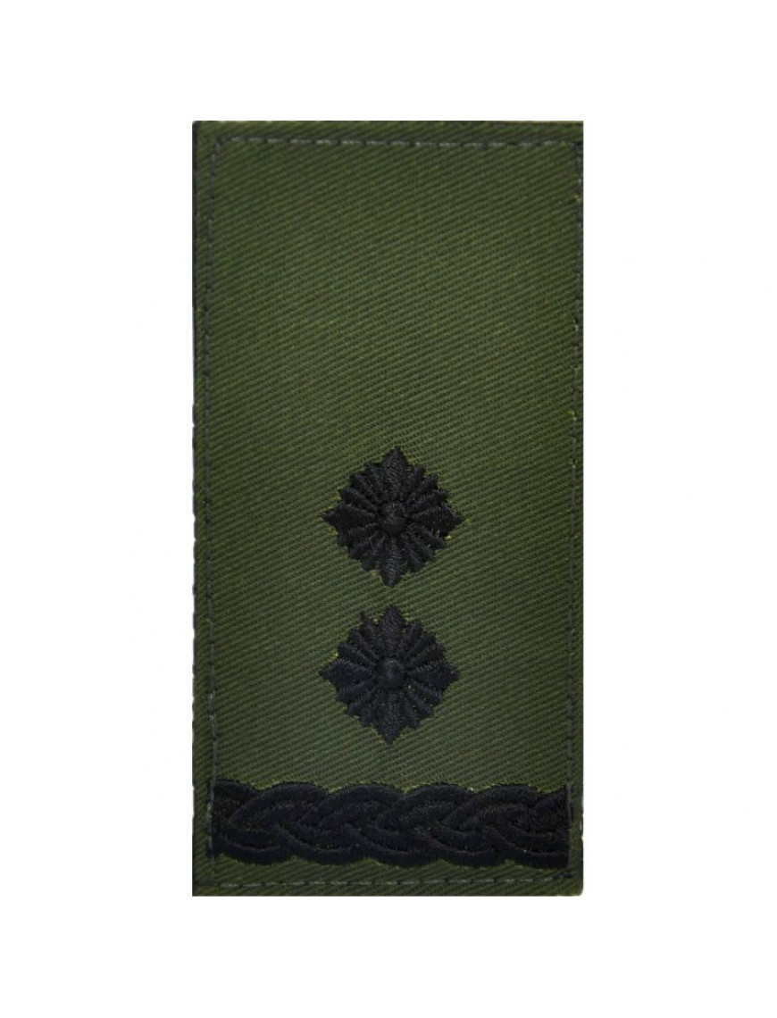 Погон НГУ, олива,  підполковник