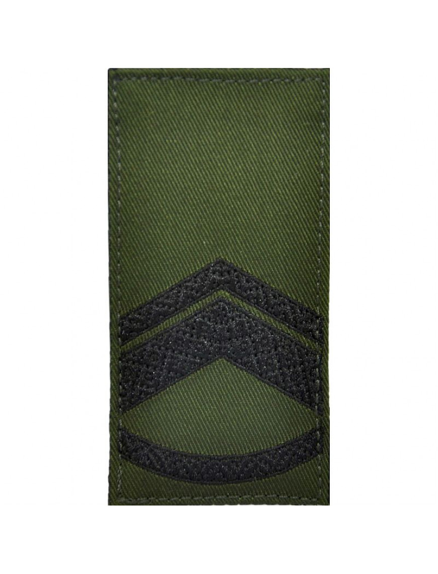 Погон НГУ, олива,  майстер-сержант