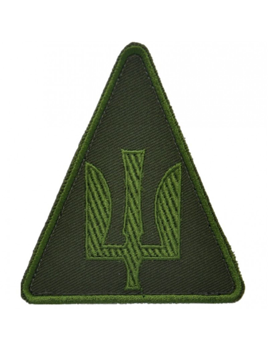 Нарукавний знак тризуб ПСУ, олива 