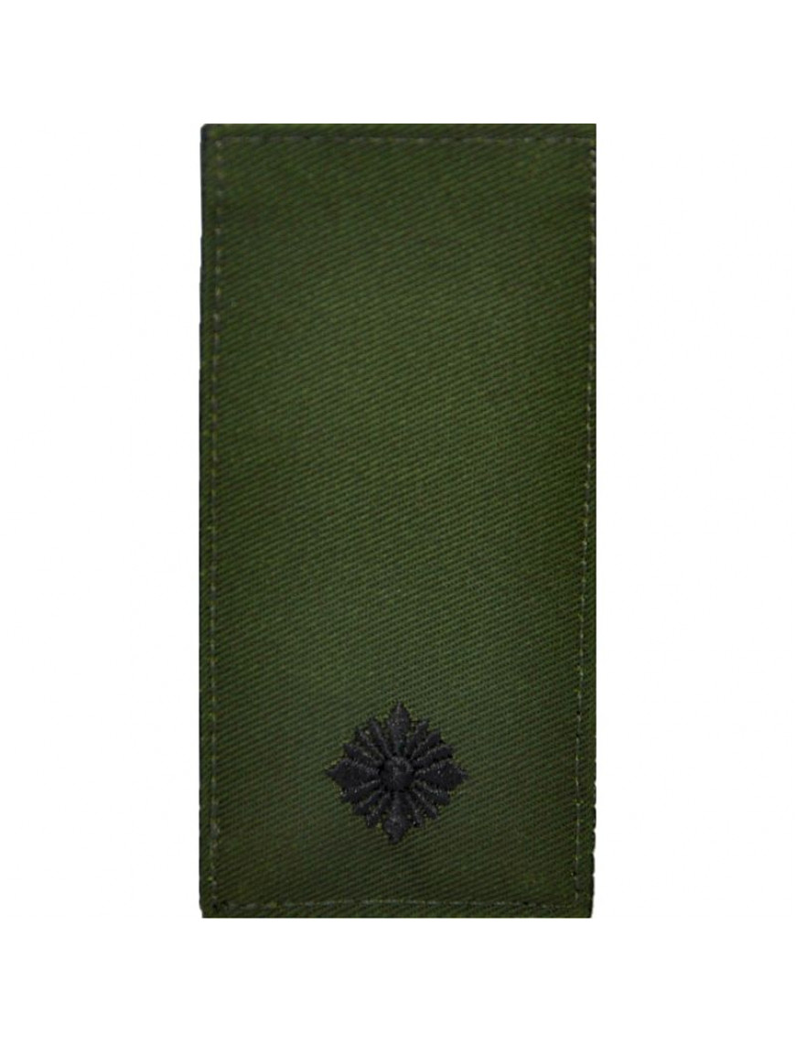 Погон НГУ, олива, молодший лейтенант