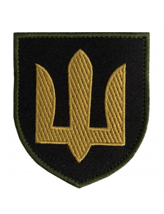 Нарукавний знак тризуб "Танкові війська" 