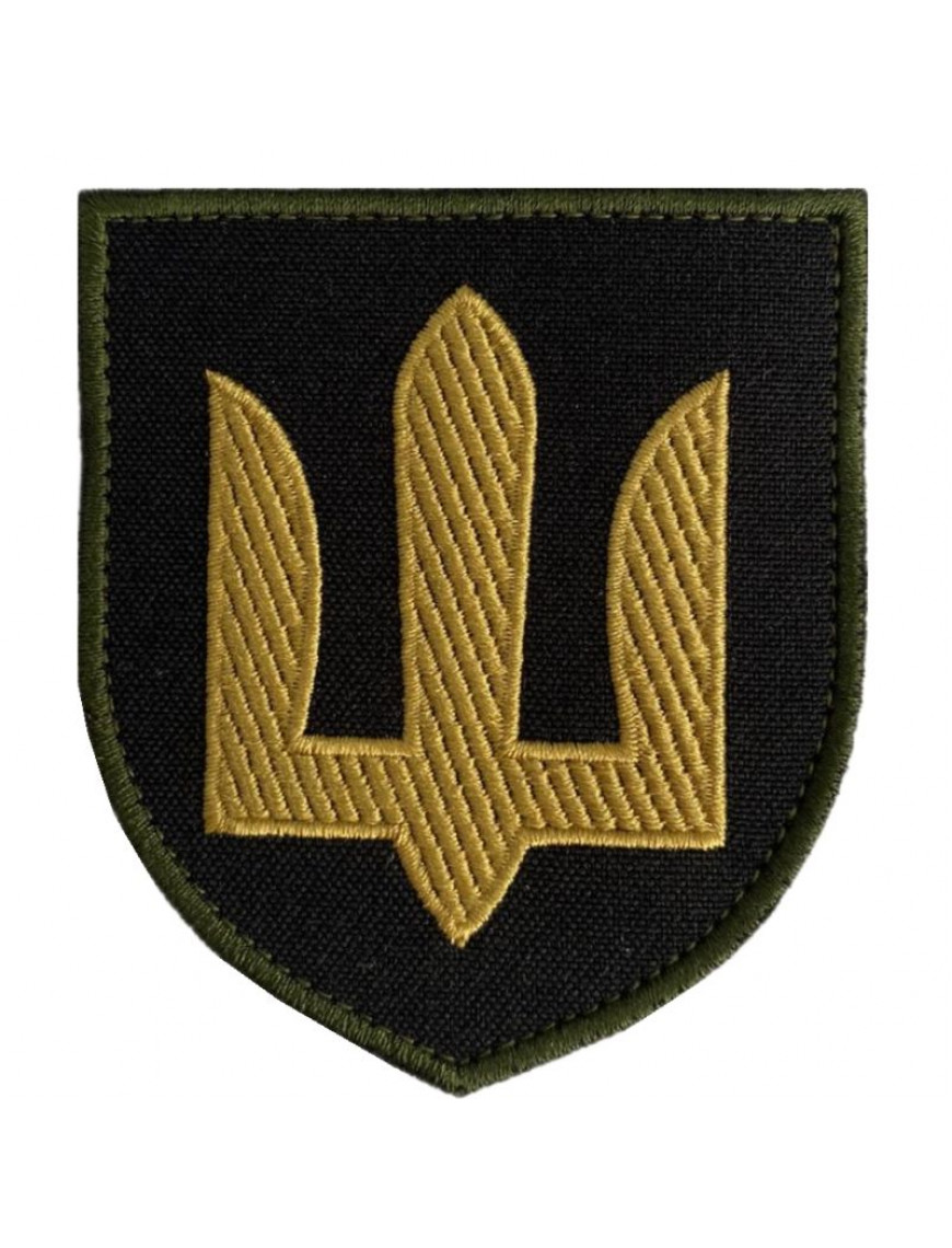 Нарукавний знак тризуб "Танкові війська" 