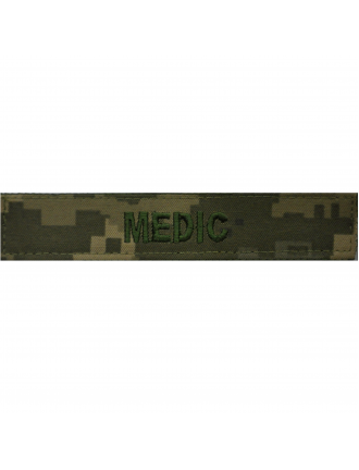 Нагрудний знак MEDIC, мм14, +ліпа