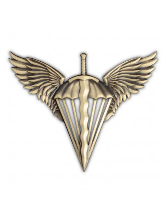 Беретний знак ДШВ, латунь