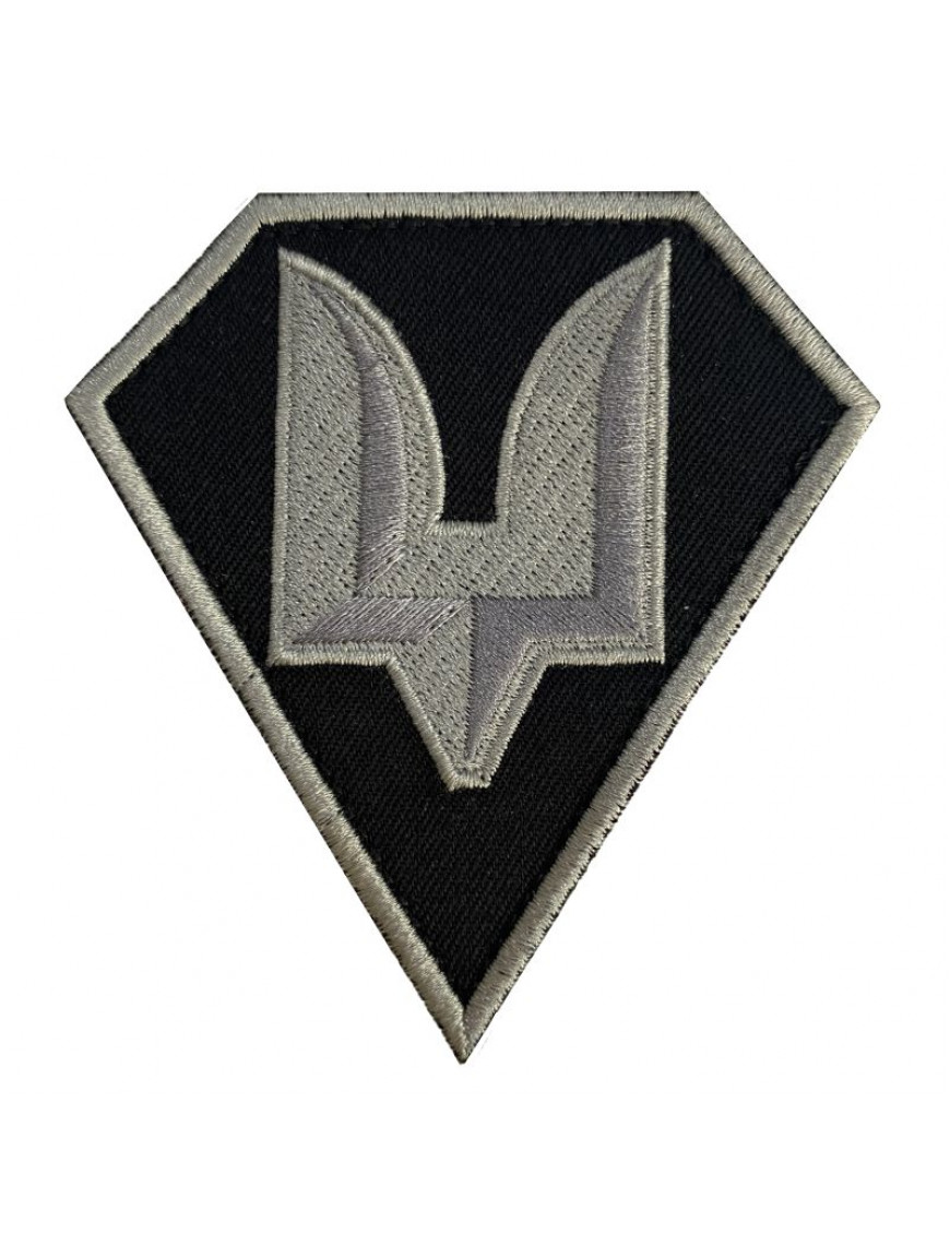 Нарукавний знак "Двозуб ССО", чорний