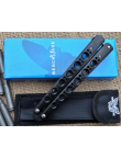 Ніж Benchmade Balisong 05160A1, чорний, репліка