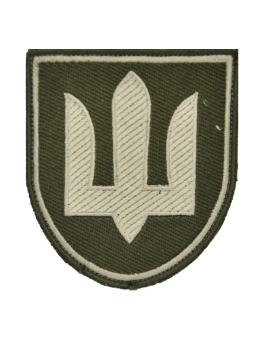 Нарукавний знак СБУ, тризуб генеральський, польовий 