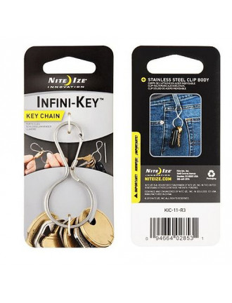 Брелок Nite Ize Infini-Key, сталь