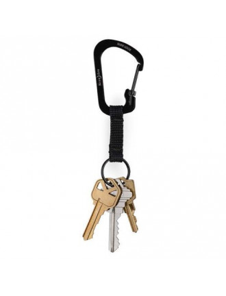 Карабін-брелок Nite Ize SlideLock Key Ring, чорний