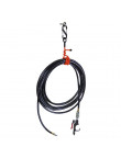 Хомут Nite Ize Gear Tie Clippable Twist Tie 24", жовтий неон з карабіном