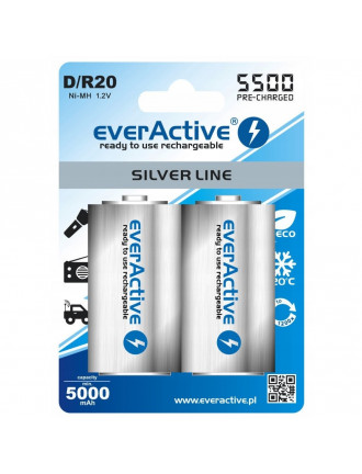 Акумулятор С R14 EverActive 5000mah, 2шт