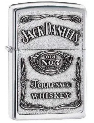 Запальничка Zippo Whiskey, репліка, золота/срібляста