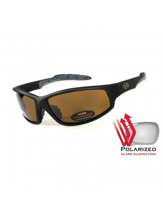 Окуляри BluWater Daytona-6 Polarized, коричневі