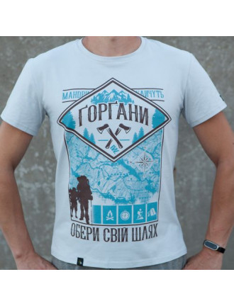 Футболка ГWEAR Горгани, сіра