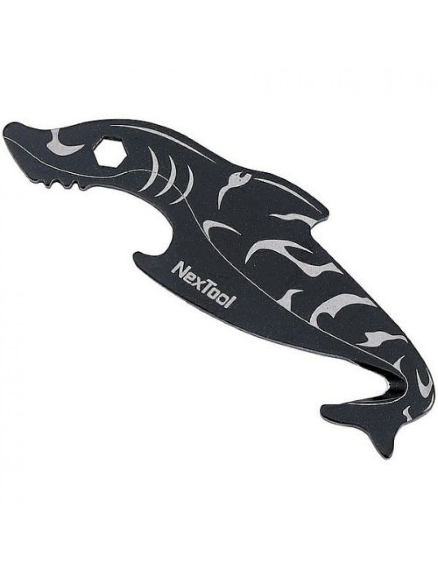 Мультитул NexTool EDC Box Cutter Shark, чорний