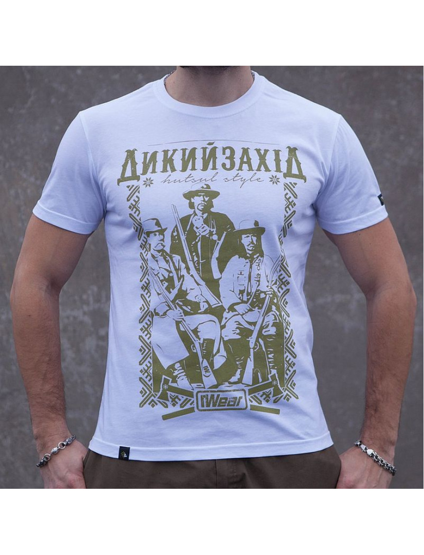 Футболка ГWEAR Дикий Захід, біла