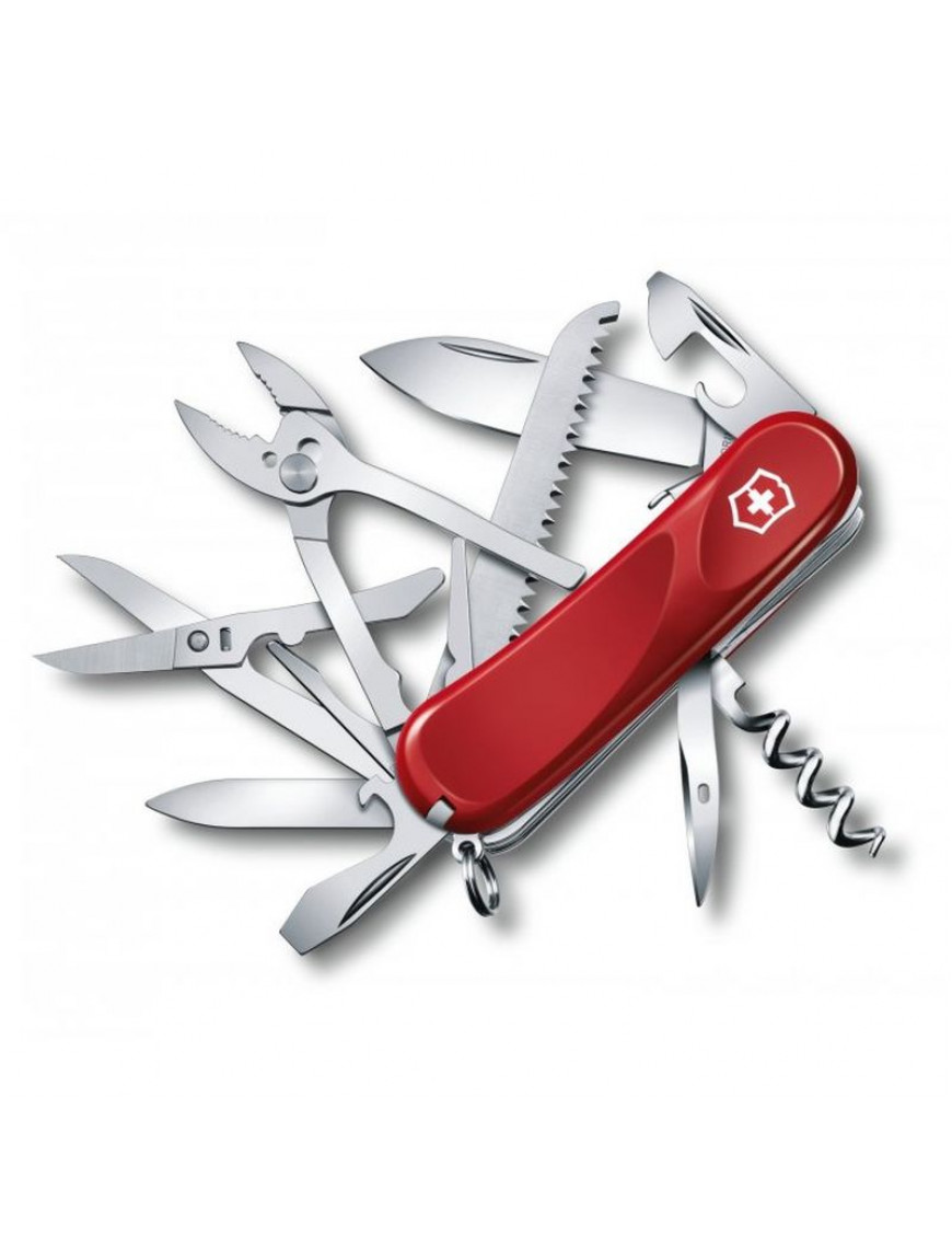 Ніж Victorinox Evolusion S52, 85 мм, 20 функцій, червоний