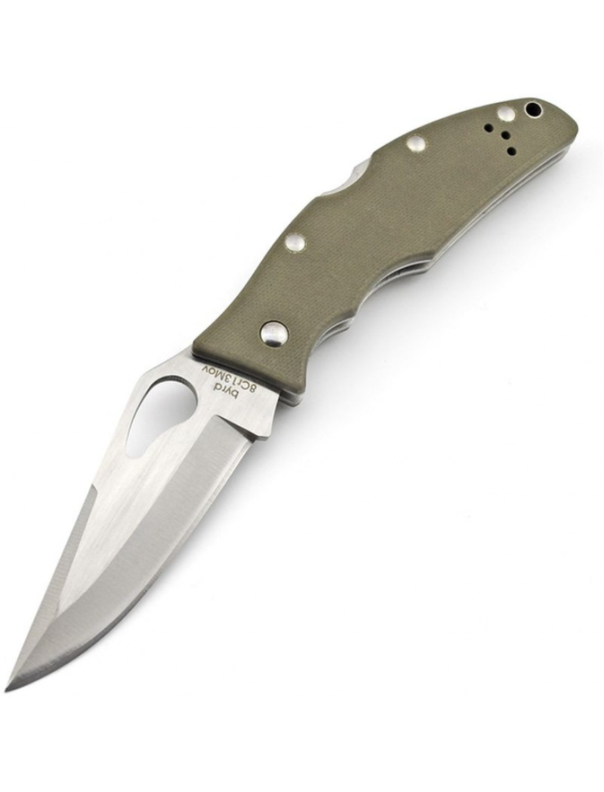 Ніж Spyderco Byrd Flight BY05 (04443kh), khaki, репліка