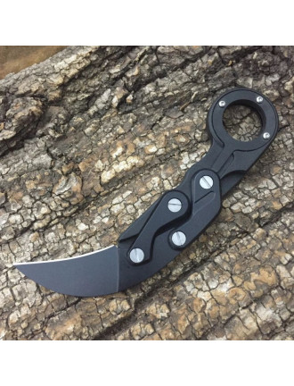 Ніж CRKT Provoke Kinematic Morphing Karambit, чорний, репліка