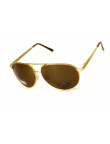 Окуляри BluWater AirForce Gold Polarized, коричневі лінзи