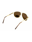 Окуляри BluWater AirForce Gold Polarized, коричневі лінзи