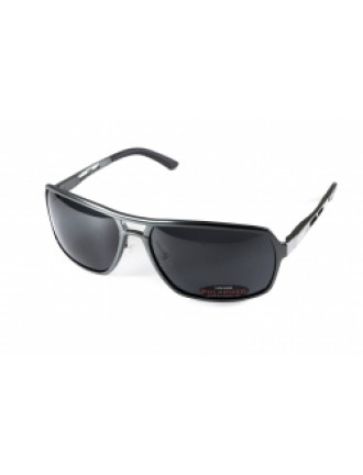 Окуляри BluWater Alumination-4 Gun Metal Polarized, чорні