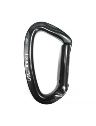 Карабін First Ascent ROCK I STRAIGHT (black)