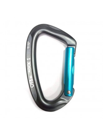 Карабін First Ascent ROCK I STRAIGHT (light blue)