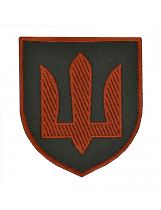 Нарукавний знак тризуб "Медична служба"