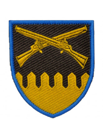 Нарукавний знак 92 окрема механізована бригада імені кошового отамана Івана Сірка, кольоровий Нарукавний знак 92 окрема механізована бригада імені кошового отамана Івана Сірка, кольоровий