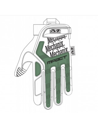 Рукавиці Mechanix M-Pact, койот