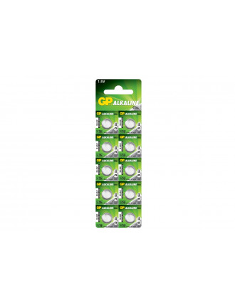 Батарейка GP дискова, Alkaline Button Cell, 1.5V A76F-U10