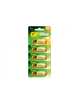 Батарейка GP AA LR6, Ultra Alkaline 15AUHM-2UES, лужна