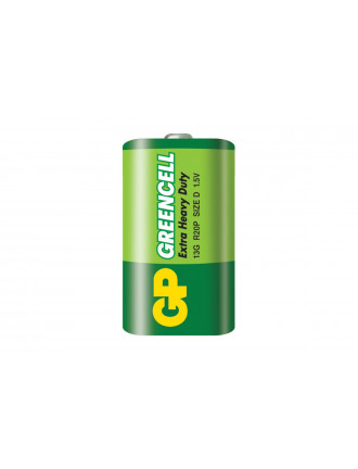 Батарейка GP Greencell R20, 1,5V сольова, 13G-S2, D