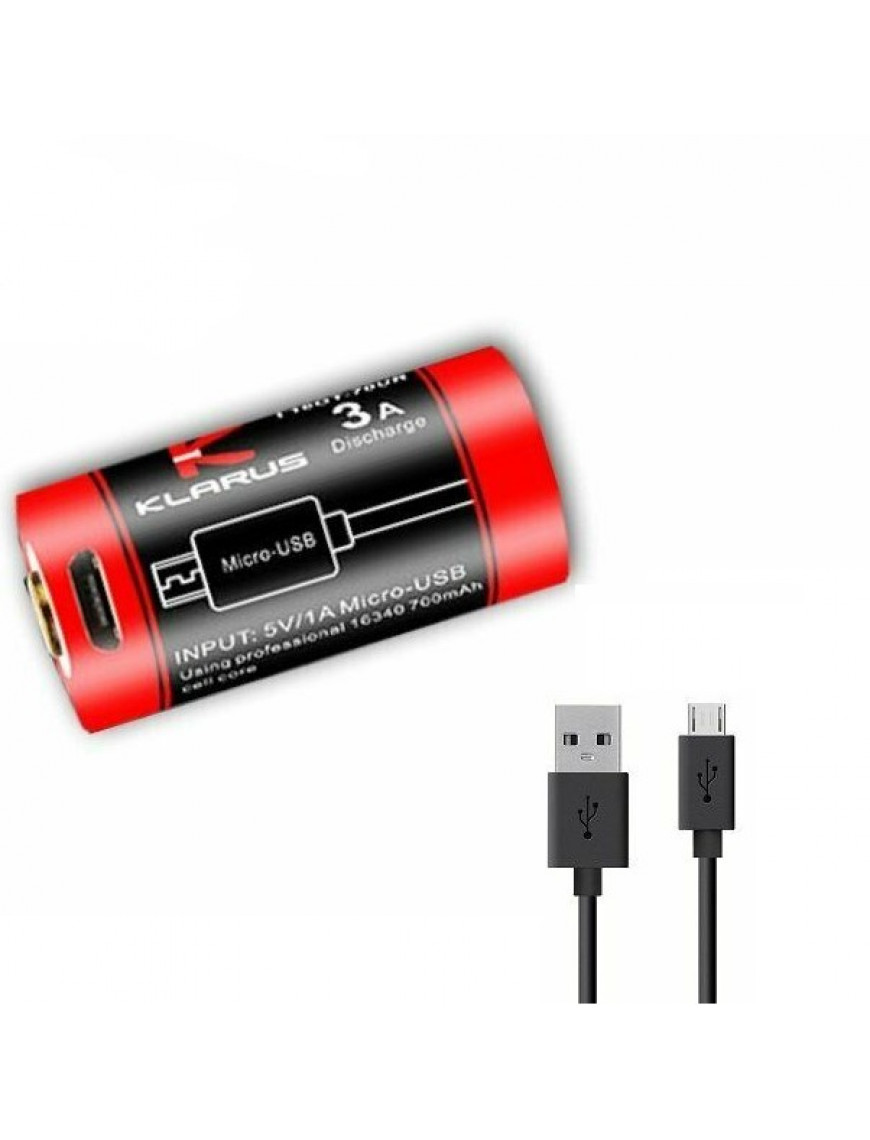 Акумулятор Klarus 700mAh 16GT-70UR