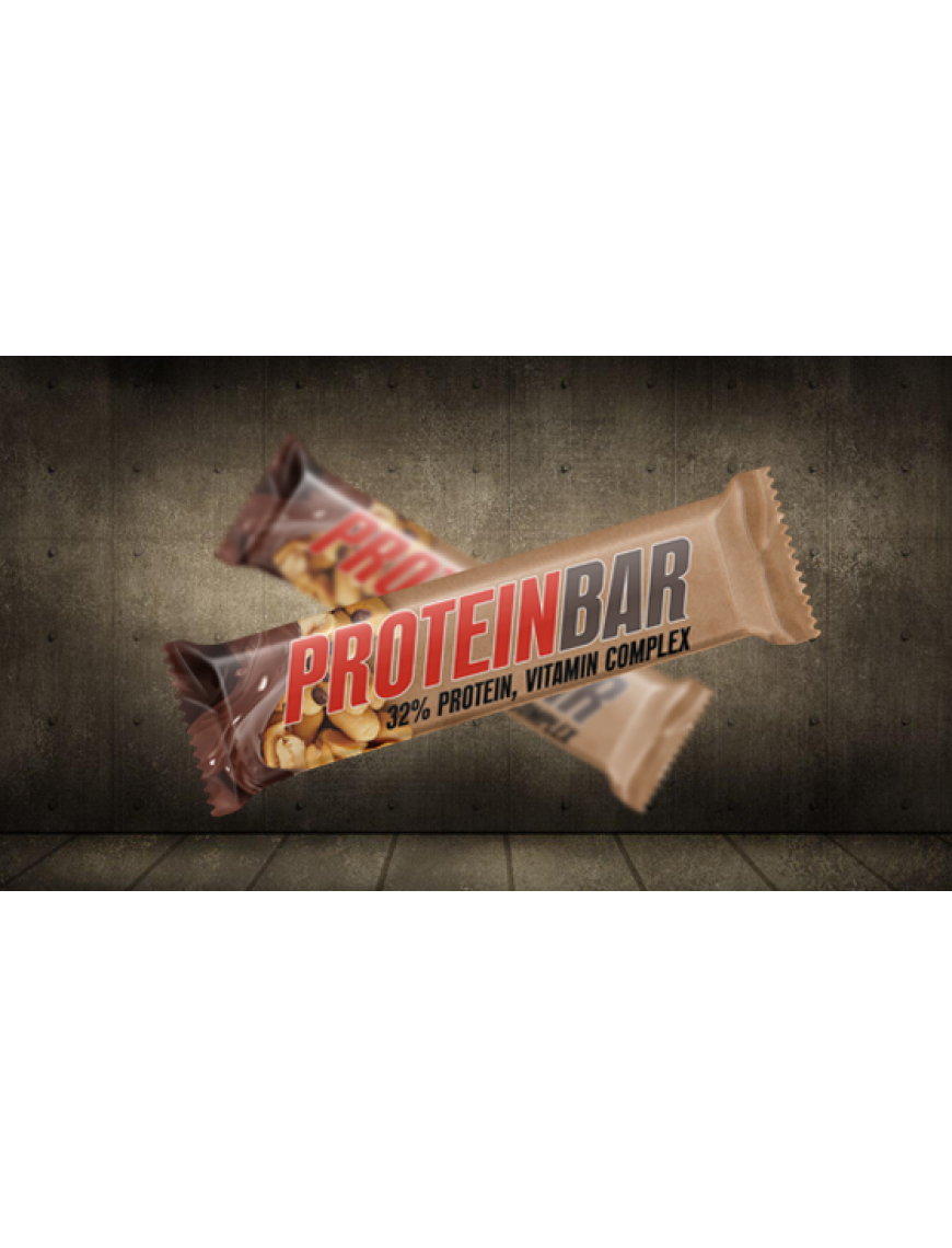 Батончик енергетичний Power pro nuts bar, безцукру, 70г 