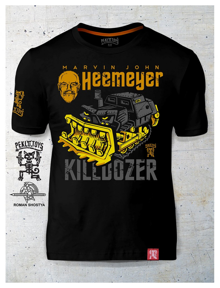 Футболка PEKLO.TOYS KILLDOZER, чорна