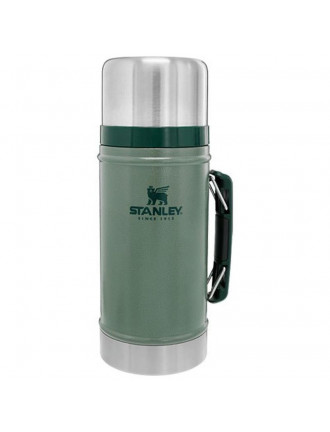 Термос 0.94л STANLEY Classic Legendary, hammertone green, харчовий 