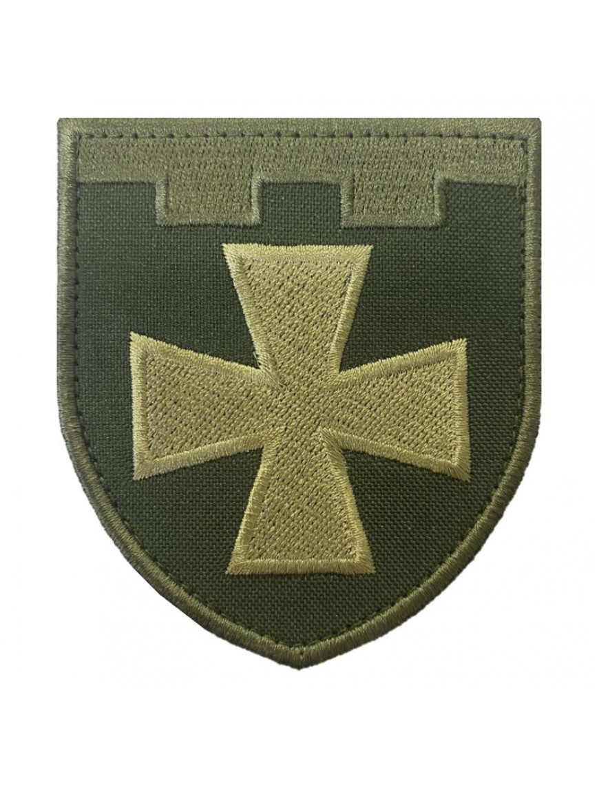 Нарукавний знак 104 ТрО (Рівненська обл.), захисний